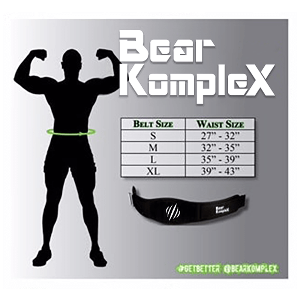 Bear KompleX "APEX" Premium Leather Belt - Noah Ohlsen "Happy But Hungry"