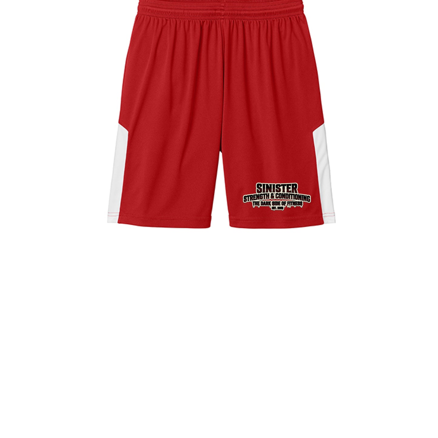 Deep Red/ White - FRONT