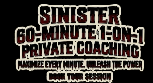 60 minute 1 on 1 Private Coach Dession